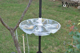 18 Inches Universal Bird Seed Catcher Hoop Platform Tray Fits Up to 1 Inch Diameter Feeder Pole (MBF SC18)
