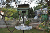 18 Inches Universal Bird Seed Catcher Hoop Platform Tray Fits Up to 1 Inch Diameter Feeder Pole (MBF SC18)