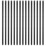 32-1/4 Inches Straight Flat Facemount Plain Aluminum Balusters with Screws (50-Pack)