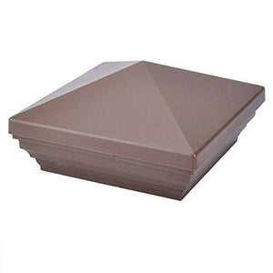 Universal 4"x 4" and 4.5"x 4.5" Fence Pyramid Post Cap PNP115445 - PayandPack.com