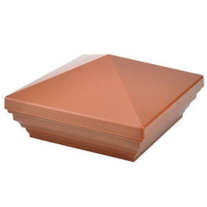 Universal 4"x 4" and 4.5"x 4.5" Fence Pyramid Post Cap PNP115445 - PayandPack.com