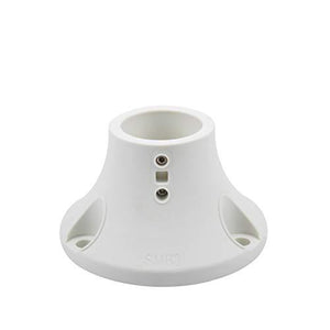 Myard Surface Mount Base Anchor Flange for 1.9" Swimming Pool Rail Handrail Ladder to Concrete or Wood Deck - PayandPack.com