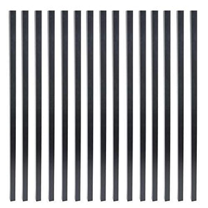 32 Inches Estate Square Iron Balusters (25-Pack)