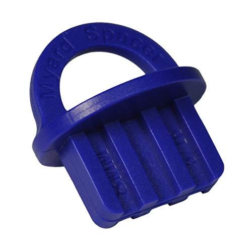 DJS8 5/16 Inches Deck Board Jig Spacer Rings for Pressure Treated, Composite, PVC, Plank, Hardwood Decking Tool (Blue, 20-Pack)
