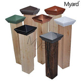 Universal 4"x 4" and 4.5"x 4.5" Fence Pyramid Post Cap PNP115445 - PayandPack.com